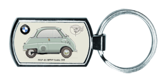 BMW Isetta 300 (3 wheel) 1957-62 Keyring 4